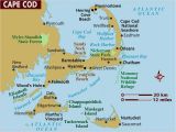 Map Of Coastal New England Maps Of Cape Cod Martha S Vineyard and Nantucket