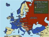 Map Of Cold War Europe Anthony Brock Ambrock02 On Pinterest