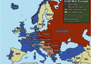 Map Of Cold War Europe Anthony Brock Ambrock02 On Pinterest