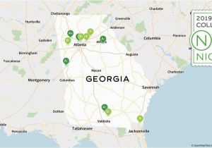 Map Of Colleges In Georgia Map Of Private Colleges In California Netwallcraft Com
