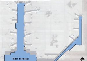 Map Of Colorado Airports Colorado Springs Municipal Cos Airport Terminal Map