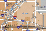 Map Of Colorado Airports Denver International Airport Airport Maps Maps and Directions to