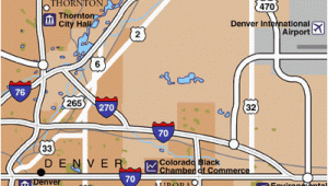 Map Of Colorado Airports Denver International Airport Airport Maps Maps and Directions to