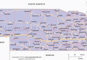 Map Of Colorado and Nebraska Nebraska Road Map