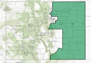 Map Of Colorado Congressional Districts Colorado S Congressional Districts Wikipedia