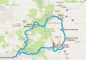 Map Of Colorado Grand Junction Your Out Of town Visitors Will Love This Epic Road Trip Across