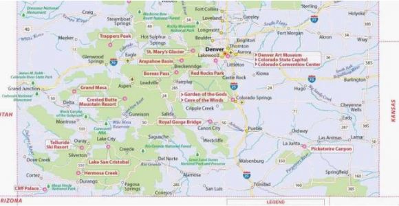 Map Of Colorado Lakes Colorado Lakes Map Maps Directions