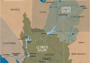 Map Of Colorado River Basin the Disappearing Colorado River the New Yorker