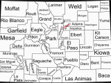 Map Of Colorado School Districts Colorado Counties 64 Counties and the Co towns In them