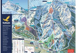 Map Of Colorado Ski Resorts and Cities Trail Maps for Each Of Utah S 14 Ski Resort Ski Utah