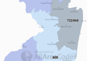 Map Of Colorado Springs Zip Codes New Jersey area Codes Map List and Phone Lookup