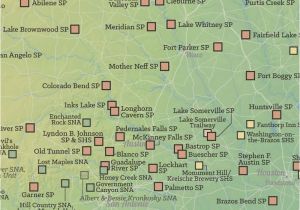 Map Of Colorado State Parks Texas State Parks Map 18×24 Poster Best Maps Ever