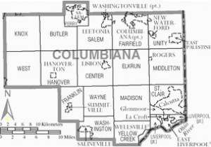 Map Of Columbiana County Ohio Hanover township Columbiana County Ohio Wikipedia