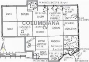 Map Of Columbiana Ohio Youngstown Se Ohio Suburban Rr Etc