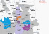 Map Of Columbus Ohio Zip Codes Zip Code Map Franklin County Ohio Secretmuseum