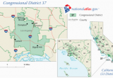 Map Of Compton California California S 37th Congressional District Wikiwand