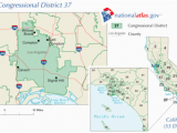 Map Of Compton California California S 37th Congressional District Wikiwand