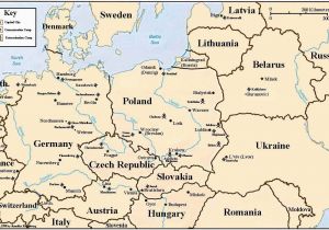 Map Of Concentration Camps In Europe Holocaust Map Of Concentration and Death Camps