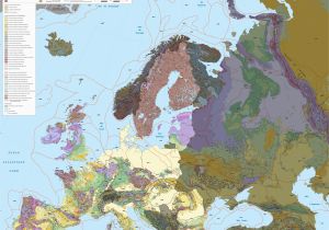 Map Of Continental Europe File Continental European Union Geological Map Fr Jpg
