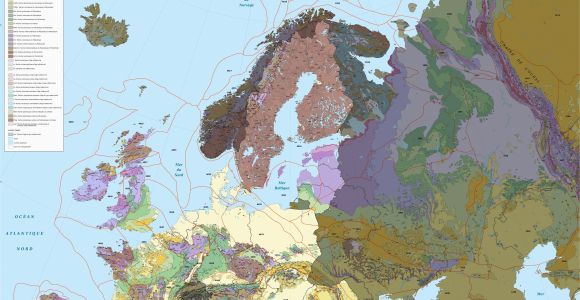 Map Of Continental Europe File Continental European Union Geological Map Fr Jpg