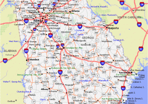 Map Of Conyers Georgia Georgia Savannah Jekyll St Simon S islands the Golden isles