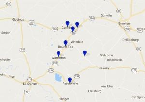 Map Of Copperas Cove Texas Maps Antiqueweekend Com Online Directory for the Round top