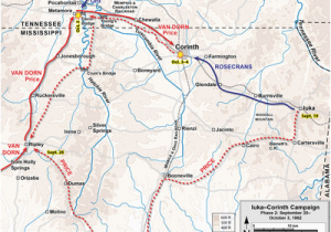 Map Of Corinth Texas Second Battle Of Corinth Wikipedia