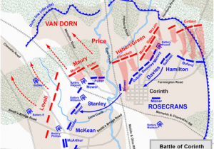 Map Of Corinth Texas Second Battle Of Corinth Wikipedia