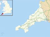 Map Of Cornwall and Devon England List Of Churches In Cornwall Wikipedia