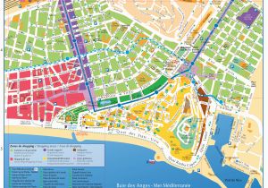 Map Of Cote D Azur France Maps and Brochures Of Nice Ca Te D Azur