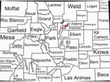 Map Of Counties In Colorado List Of Counties In Colorado Wikipedia