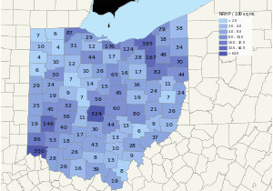 Map Of Counties In Ohio National Register Of Historic Places Listings In Ohio Wikipedia