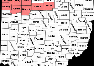 Map Of Counties In Ohio northwest Ohio Travel Guide at Wikivoyage