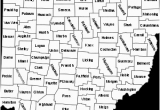 Map Of Counties In Ohio with Cities List Of Counties In Ohio Wikipedia