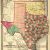 Map Of Counties In Texas Texas Counties Map Published 1874 Maps Texas County Map Texas