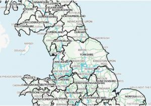 Map Of County Boundaries England Resources