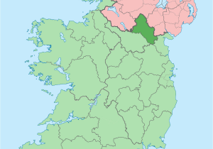 Map Of County Cavan Ireland County Monaghan Wikipedia