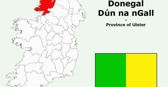 Map Of County Donegal Ireland Information and attractions In County Donegal Ireland