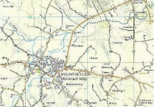 Map Of County Laois Ireland ordnance Survey Discovery Series Maps Co Laois Queen S Co