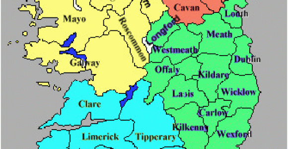 Map Of County Limerick Ireland Map Of the Counties Of Ireland Google Search Genealogy Stuff
