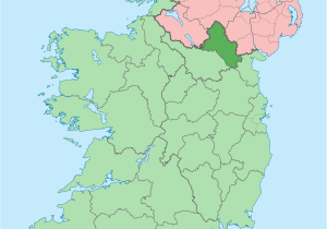 Map Of County Monaghan Ireland County Monaghan Wikipedia