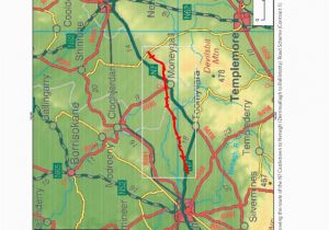 Map Of County Offaly Ireland Archaeological Report Loughan Co Offaly Ireland