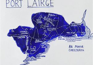 Map Of County Tyrone Ireland County Kerry Ireland Map Art Irish Language the Wee Shed