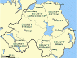 Map Of County Tyrone Ireland northern Ireland Belfast Antrim Armagh Down Fermanagh