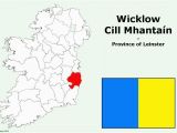 Map Of County Wicklow Ireland Counties In the Province Of Leinster In Ireland