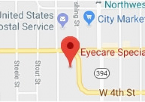 Map Of Craig Colorado Eyecare Specialties Eye Doctor Optometrist Eye Exam