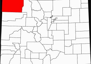 Map Of Craig Colorado National Register Of Historic Places Listings In Moffat County
