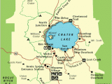 Map Of Crater Lake oregon Crater Lake National Park Map Gorp Com Np Illustrations