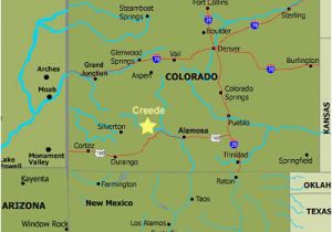 Map Of Creede Colorado area Blips In the Cosmos Creede Colorado Part I