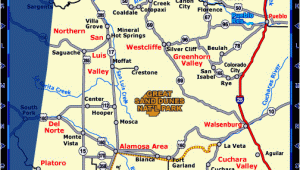 Map Of Cripple Creek Colorado south Central Colorado Map Co Vacation Directory